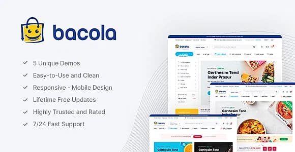 Bacola - Grocery Store Shopify Theme OS 2.0