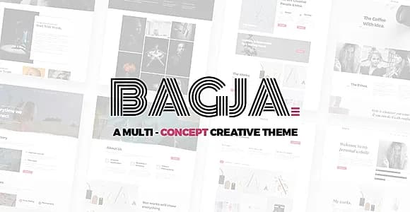 Bagja WordPress Theme
