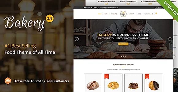 Bakery WordPress Theme