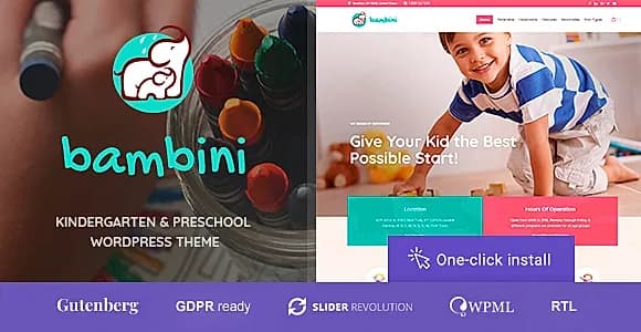 Bambini WordPress Theme