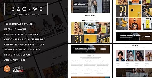 Baowe WordPress Theme