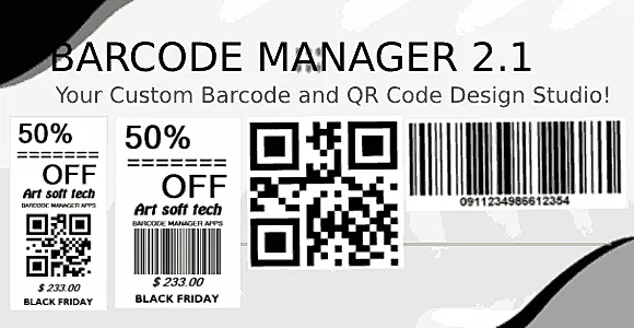 Barcode Manager - Barcode Generator Software-Source Code