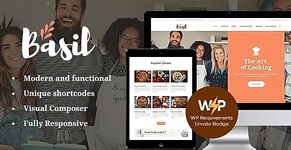 Basil WordPress Theme