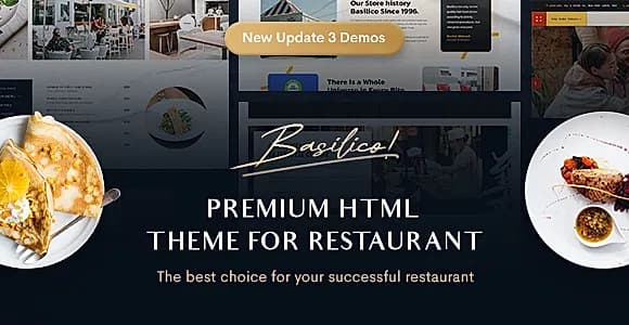 Basilico - Restaurant HTML Template