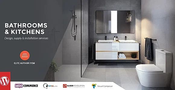 Bathrooms WordPress Theme