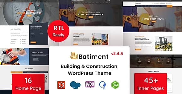 Batiment WordPress Theme