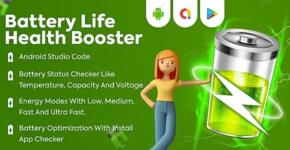 Battery Life Health Booster - Battery Life & Health Tool - Battery Life Extender - Battery Saver