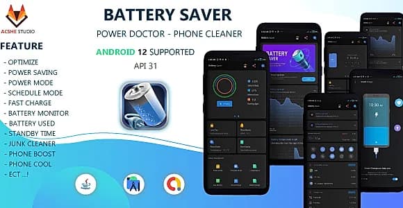 Battery Saver - Power Doctor - Junk Cleaner