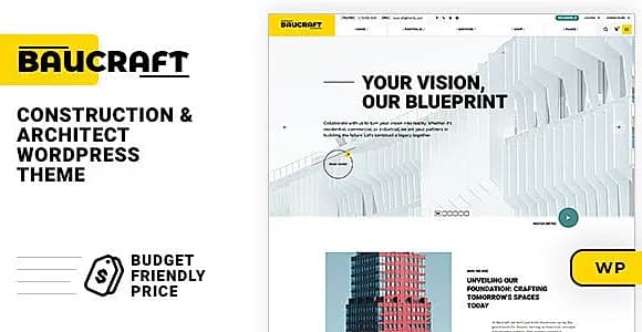 Baucraft WordPress Theme