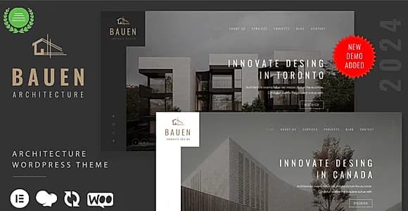 Bauen WordPress Theme