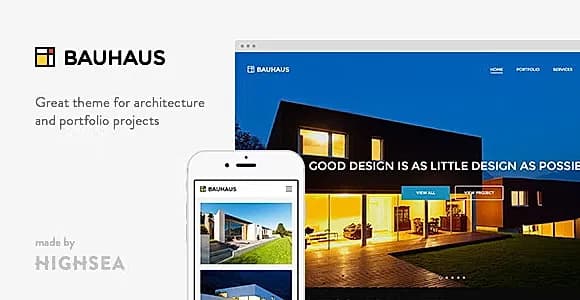 Bauhaus WordPress Theme