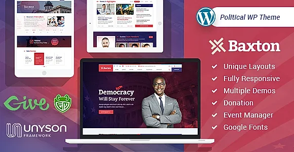 Baxton WordPress Theme