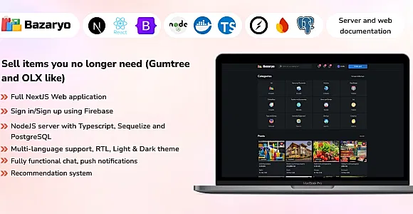 Bazaryo web - Sell & Buy, Gumtree like (full application)