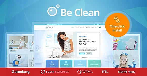 Be Clean WordPress Theme