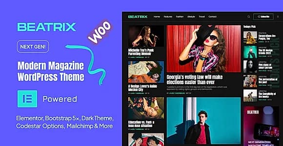 Beatrix WordPress Theme