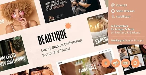 Beautique WordPress Theme
