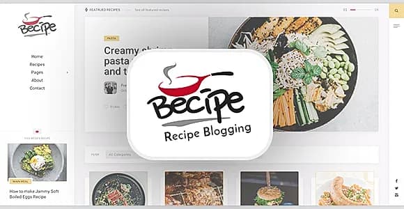 Becipe WordPress Theme