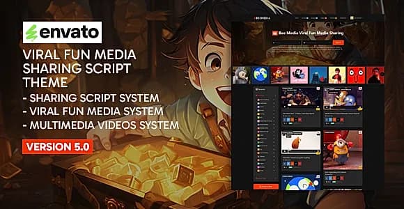 Beemedia - Viral Fun media Sharing Script Theme