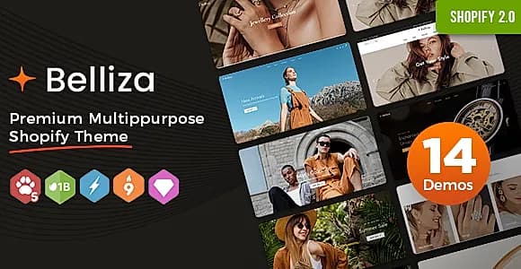 Belliza - Multipurpose eCommerce Store Shopify Theme