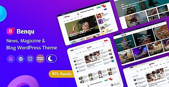 Benqu WordPress Theme