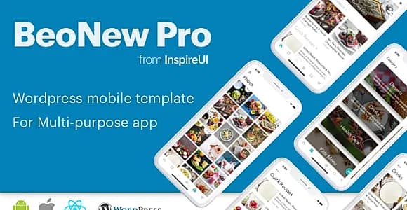 BeoNews Pro - React Native mobile app for Wordpress