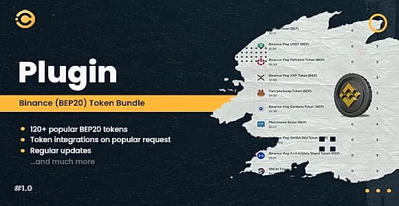BEP20 Token Bundle Plugin for Cryptitan