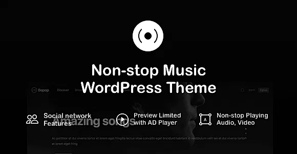 Bepop WordPress Theme