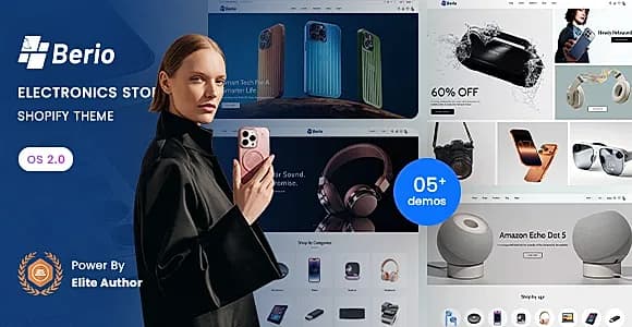 Berio - Electronics Store Shopify 2.0 Theme