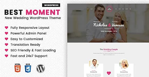 Bestmoment WordPress Theme