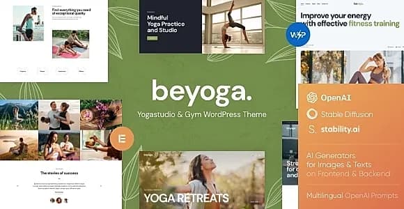BeYoga WordPress Theme