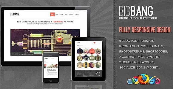 BigBangWP WordPress Theme