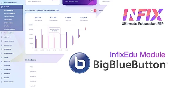 BigBlueButton - InfixEdu Module