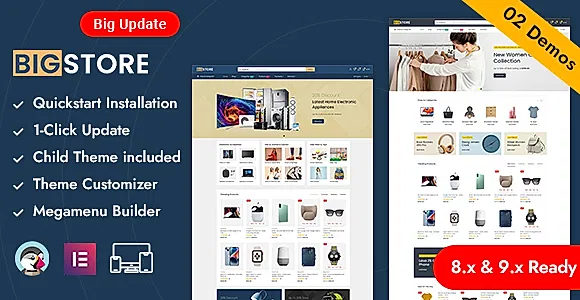 Bigstore - Online Mega Store Prestashop Responsive Theme