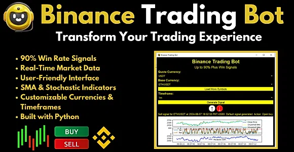 Binance Trading Bot: 99% Win Rate Signals with Real-Time Data