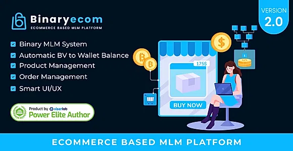 BinaryEcom - Ecommerce Based MLM Platform