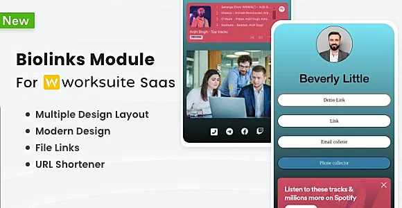 Biolinks Module for Worksuite SAAS