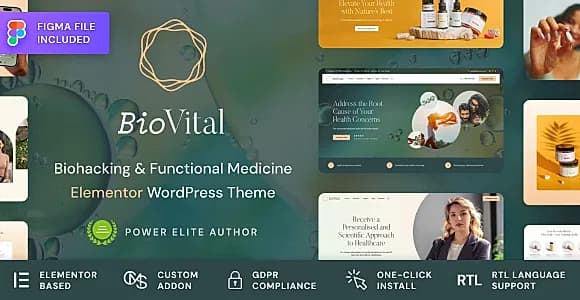 BioVital WordPress Theme