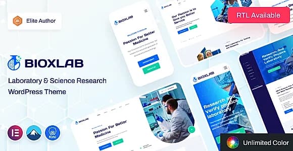 Bioxlab WordPress Theme