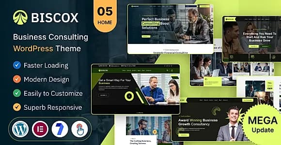 Biscox WordPress Theme