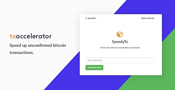 Bitcoin Transaction Accelerator