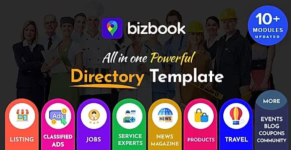 BizBook - Directory & Listing