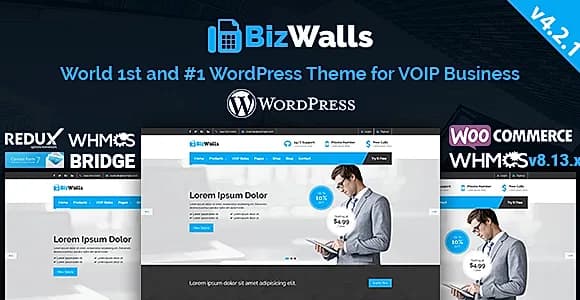 BizWalls WordPress Theme