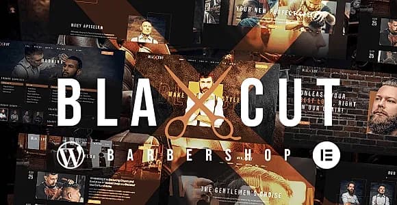 Blaxcut WordPress Theme