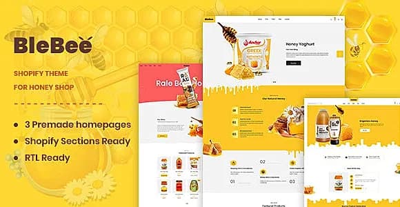 BleBee | Shopify theme for Honey Shop