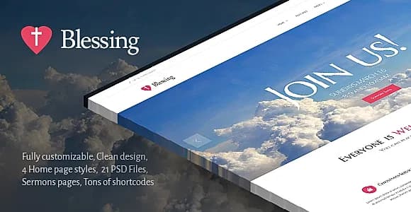 Blessing | Clean Responsive Religion Theme