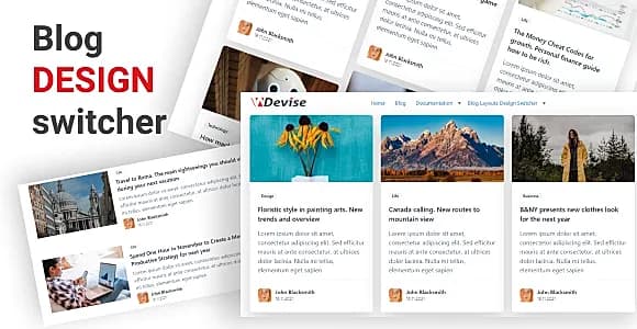 Blog Design Switcher WordPress Plugin