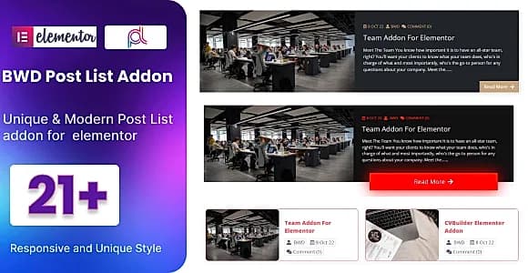 Blog Post List WordPress Plugin