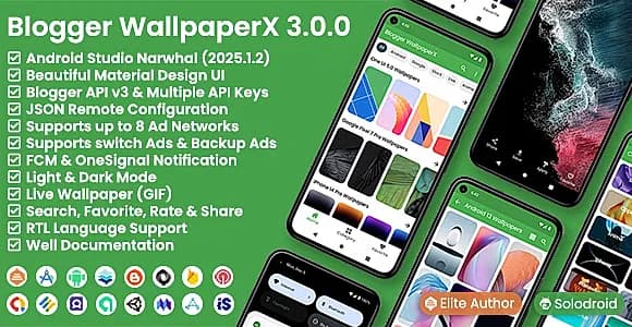 Blogger WallpaperX - Blogger API v3