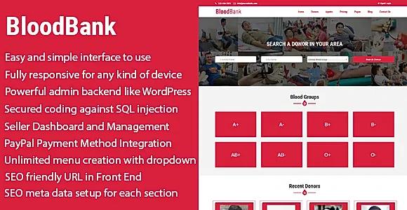 BloodBank - Blood Donor Directory Management