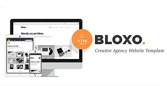 Bloxo - Minimal Freelancer Agency HTML5 Template